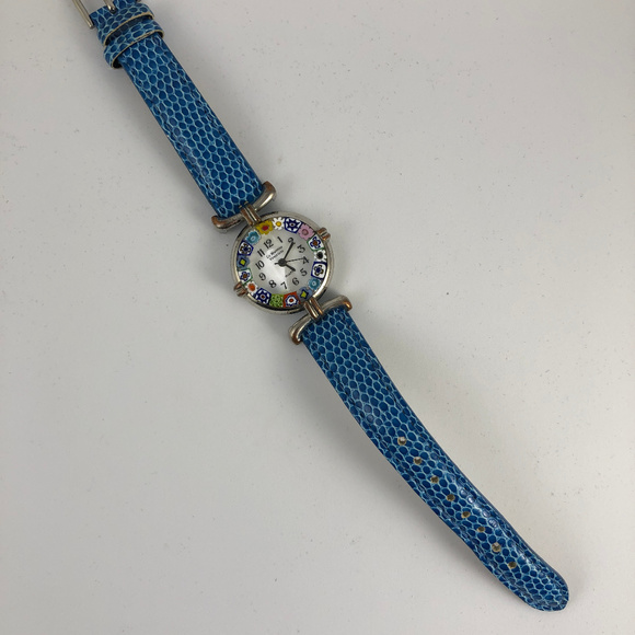 Vintage 1990's Murano Glass Quartz Watch Venice - Picture 4 of 5